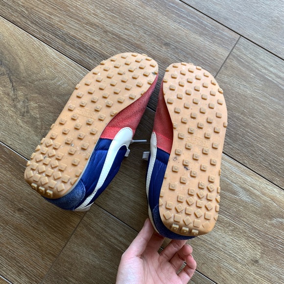 Suede color block trainer - Picture 4 of 5